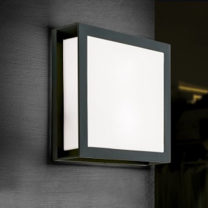 Aplica de perete sau tavan exterior, protectie IP44, Henry antracit 95110 universul-luminii.ro