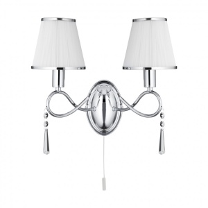 Aplica de perete stil clasic Simplicity crom 2032-2CC SRT - Img 1