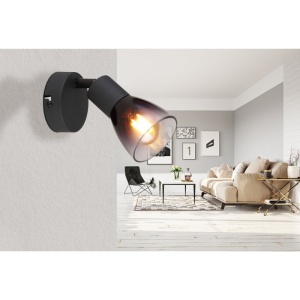 Aplica de perete stil minimalist SATELLA 1L 163030 universul-luminii.ro