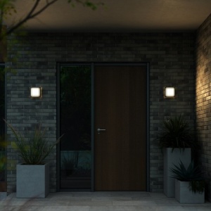 Aplica de perete / tavan exterior IP54 Oliver Black 221370 universul-luminii.ro