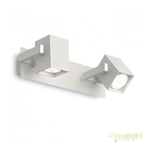 Aplica design modern cu 2 spoturi directionabile MOUSE AP2 alba 073545 - Img 1