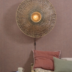 Aplica din bambus Bali L natur, 87cm BALI/W/8720/BN 89460 universul-luminii.ro