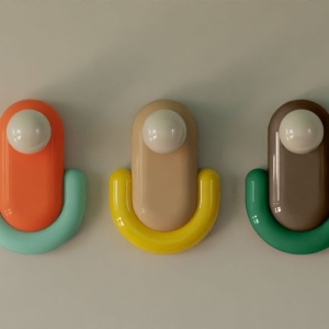 Aplica din ceramica design italian realizata manual Eclair - Img 7
