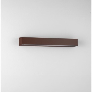 Aplica exterior corten liniara 50cm IP65 LED CCT PRISMATIC - Img 6