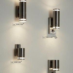 Aplica exterior cu senzor de miscare Up and Down 1318-2-LED SRT 59920 universul-luminii.ro