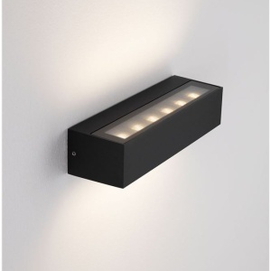 Aplica exterior neagra liniara 22cm IP65 LED CCT PRISMATIC - Img 2
