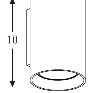 Aplica iluminat ambiental metal cafeniu Cyls 632350 universul-luminii.ro
