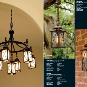 Aplica iluminat exterior design felinar din fier forjat WL 3412-A 64300 universul-luminii.ro