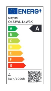 Aplica LED ambientala de exterior IP54 Show grafit 226790 universul-luminii.ro