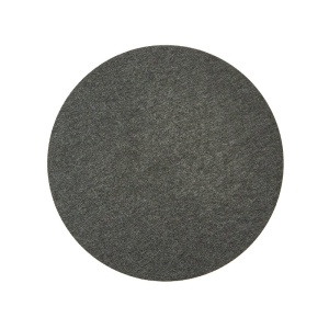 Aplica LED ambientala design circular ACOUSTIC D-24cm gri