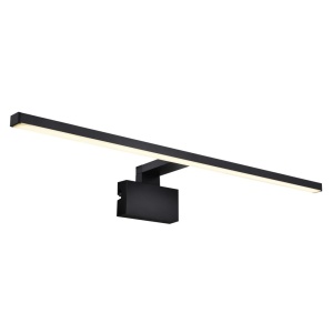 Aplica LED Baie, Protectie IP44, Negru, Marlee 80 3000K