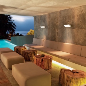 Aplica LED CCT pentru exterior IP65 CREEK 26,8cm, negru MA-8860 171630 universul-luminii.ro