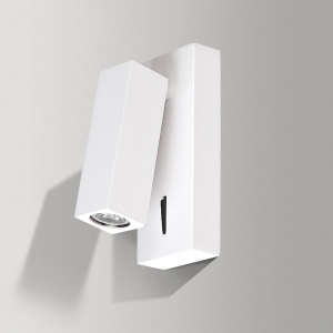 Aplica LED cu spot directionabil ANGUS alba 42770 universul-luminii.ro