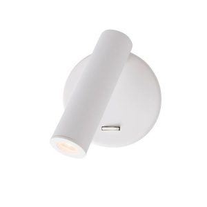 Aplica LED cu spot directionabil design minimalist Laredo alba NVL-8140521