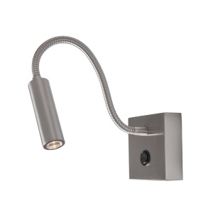 Aplica LED cu spot directionabil design minimalist Madison crom NVL-8128201