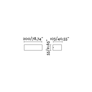 Aplica LED de exterior ambientala design modern IP65 TAKUA alb 92390 universul-luminii.ro