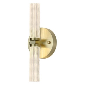 Aplica LED de perete baie metal alama IP44 Aberdeen 2