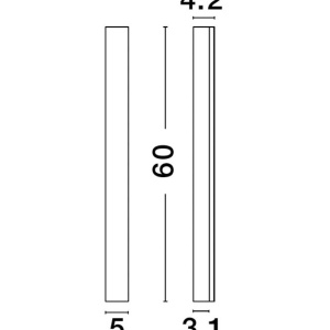 Aplica LED de perete design ambiental COLBY 21W - Img 10