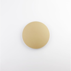 Aplica LED de perete design ambiental CYRCLE 30cm aurie 107100 universul-luminii.ro