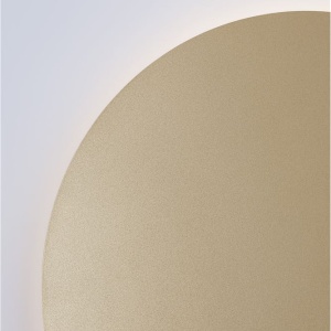Aplica LED de perete design ambiental CYRCLE 30cm aurie 204100 universul-luminii.ro