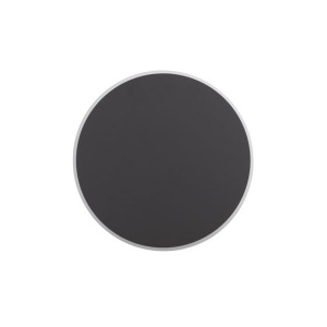 Aplica LED de perete design ambiental CYRCLE 30cm negru