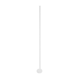 Aplica LED de perete design minimalist Synthesi alb H-90cm - Img 1