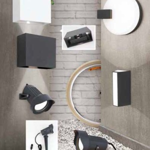 Aplica LED de perete exterior, protectie IP65, Mood antracit 197820 universul-luminii.ro