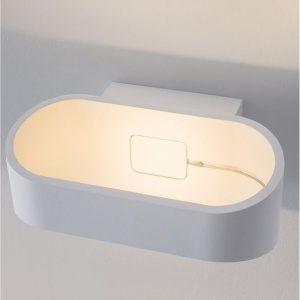 Aplica LED de perete pentru iluminat exterior design modern IP54 MILE alb NVL-9257871 94690 universul-luminii.ro