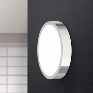 Aplica LED de perete sau tavan, Bully 14cm chrome 94100 universul-luminii.ro