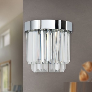 Aplica LED design LUX PRISM, chrome 197350 universul-luminii.ro
