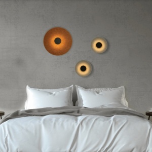 Aplica LED design modern decorativ ACOUSTIC gri, negru ZB-25178 171600 universul-luminii.ro