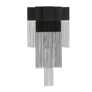 Aplica LED design modern REVIA negru