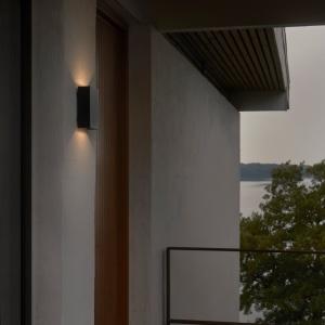 Aplica LED exterior cu iluminat sus si jos IP54 Fold 10 Seaside black 244080 universul-luminii.ro