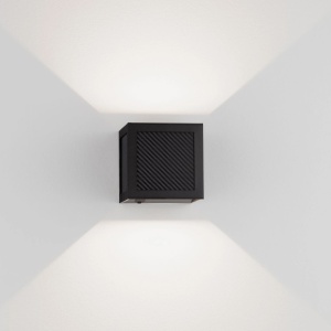 Aplica LED exterior iluminat arhitectural IP65 CONOR negru - Img 4