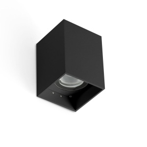 Aplica LED exterior IP65 KOV 1L Black square 6W 2700K