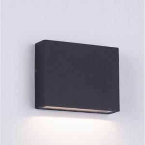Aplica LED iluminat exterior ambiental IP54 TICK negru 158390 universul-luminii.ro