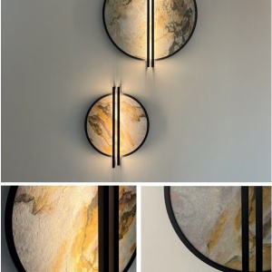 Aplica LED lumina ambientala SATURN 72 WALL 3000K - Img 3