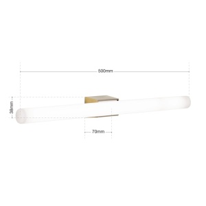 Aplica LED moderna tip tub VISAGIST alama antique 235360 universul-luminii.ro