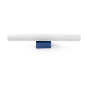 Aplica LED oglinda, tablou IP44 CALMA blue/opal 30cm