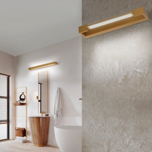 Aplica LED pentru baie directionabila 4000K Dali 120 aurie 66990 universul-luminii.ro