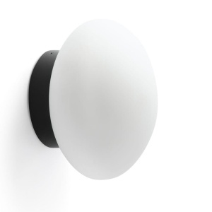 Aplica LED pentru baie IP44 NUBO D-15cm negru, alb