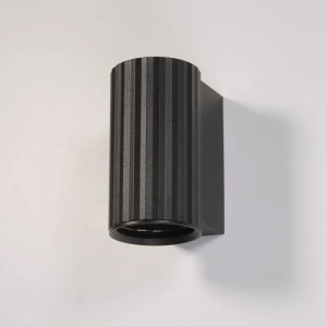 Aplica minimalista din aluminiu canelat Anna Wall 1 negru - Img 2