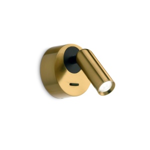 Aplica moderna cu spot LED directionabil BEAN ROUND AP alama - Img 1