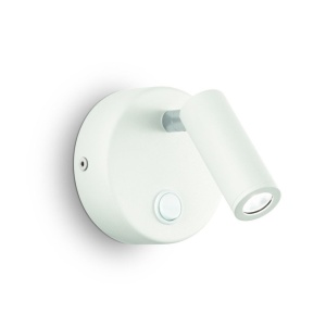 Aplica moderna, directionabila LED PAGE AP ROUND BIANCO 142586
