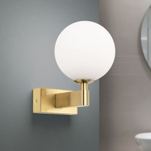 Aplica pentru baie design modern IP44 MARA alama 155850 universul-luminii.ro