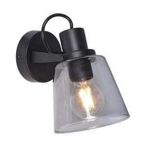 Aplica Pentru Baie, Protectie IP44, Negru, BADOSA