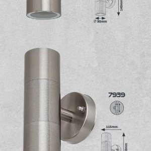Aplica pentru iluminat exterior cu protectie IP44, Zagreb 7938 RX 192120 universul-luminii.ro