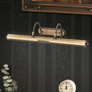 Aplica pentru oglinda / tablou design clasic de lux Picture Lamp alama antique, large