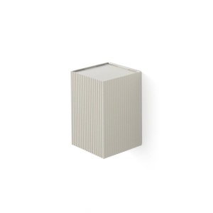 Aplica perete aluminiu striat gri, 1xGU10, LUNE square - Img 5