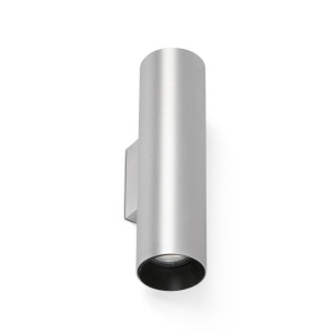 Aplica perete ambientala design modern STAN 2L aluminiu/negru